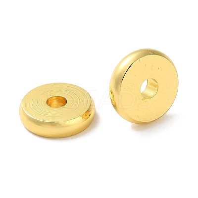 Rack Plating Brass Spacer Beads KK-F090-17G-02-1