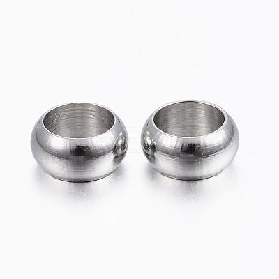 Tarnish Resistant 304 Stainless Steel Spacer Beads STAS-H376-39-1