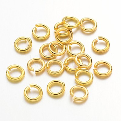 Brass Open Jump Rings JRC5MM-G-1