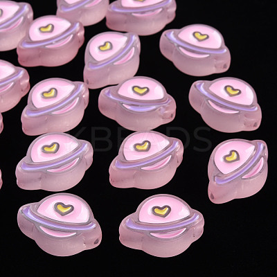 Transparent Acrylic Beads MACR-S374-02B-06-1