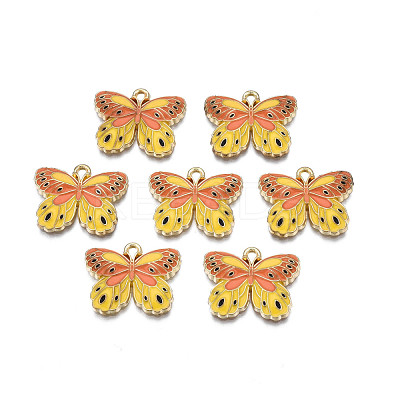Alloy Enamel Pendants ENAM-N055-105A-1