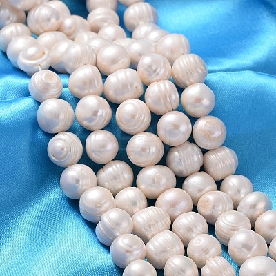 Natural Cultured Freshwater Pearl Beads Strands LS-PEAR-L001-I-14-1