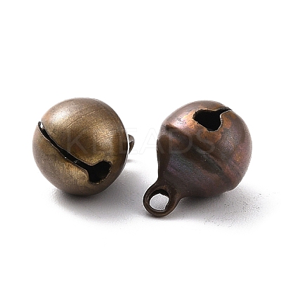Brass Bell Pendants KK-F749-05C-20mm-1