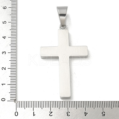 304 Stainless Steel Pendants STAS-G346-22PEB-1