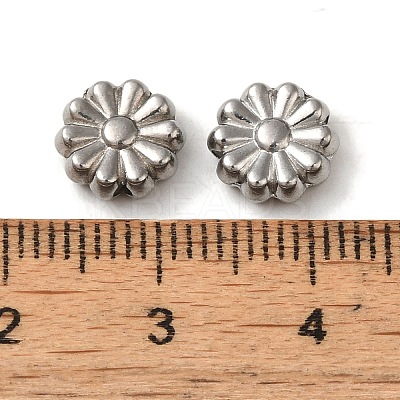 Non-Tarnish 304 Stainless Steel Beads STAS-K285-15P-1