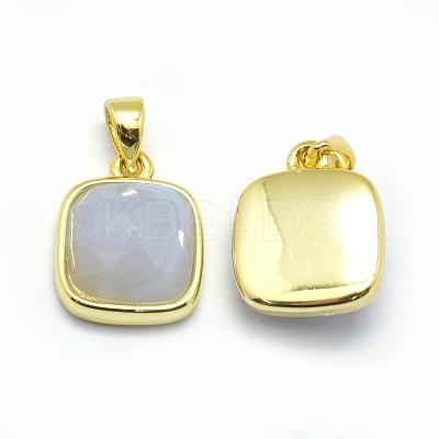 Natural Mixed Stone Pendants G-O176K-G-1