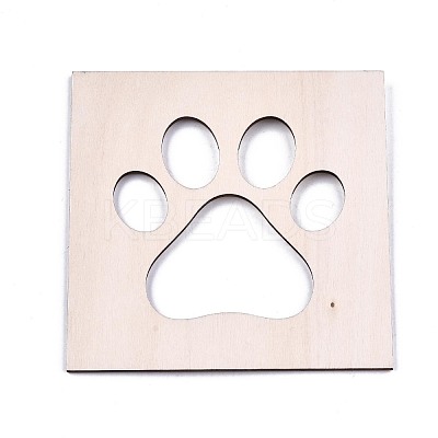 Unfinished Wood Cutouts WOOD-R267-12-1