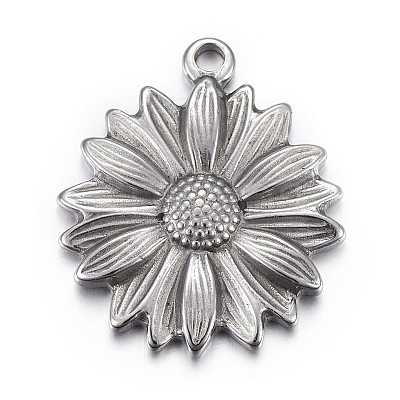 Tarnish Resistant 304 Stainless Steel Pendants STAS-P218-04-1