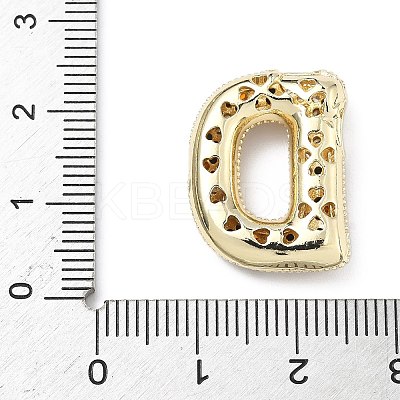 Brass Micro Pave Cubic Zirconia Pendants KK-Z108-02G-D-1
