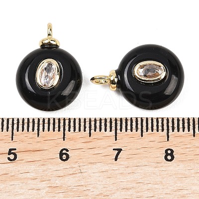 Natural Black Onyx(Dyed & Heated) Pendants G-Z134-03G-04-1