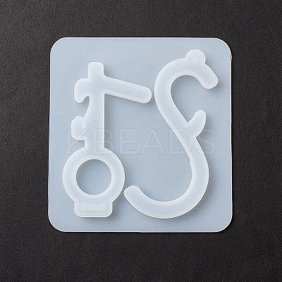 Key Shape DIY Pendant Silicone Molds LS-DIY-F114-16-1