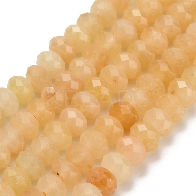 Natural Topaz Jade Beads Strands G-Z111-A06-02-1