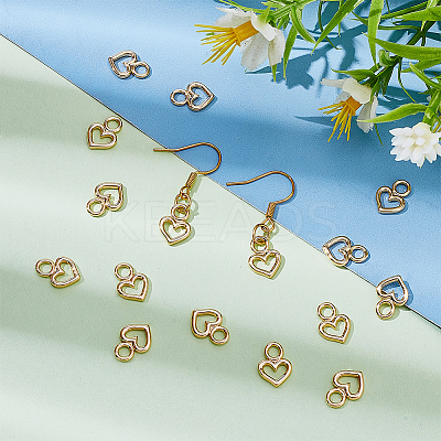 24Pcs Brass Pendants KK-WR0001-75-1