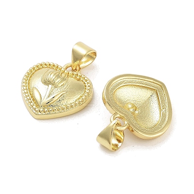 Rack Plating Brass Pendants KK-Z064-25G-1