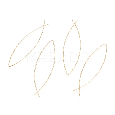 Minimalist Personality Street Tourism Jewelry EJEW-L237-01G-1