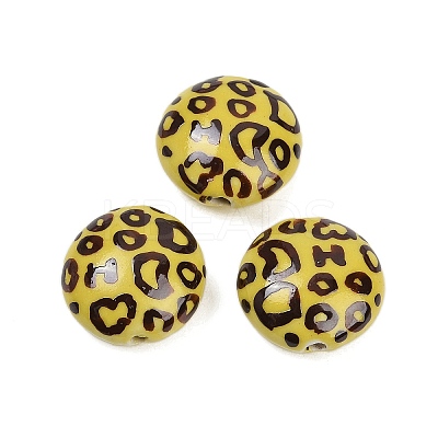 Handmade Porcelain Beads PORC-I029-08C-1