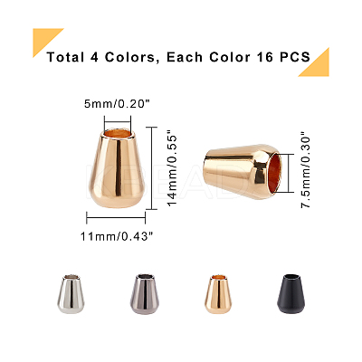Alloy End Caps PALLOY-PH0001-41-RS-1