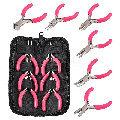 Carbon Steel Jewelry Plier Sets PT-S007-M-1