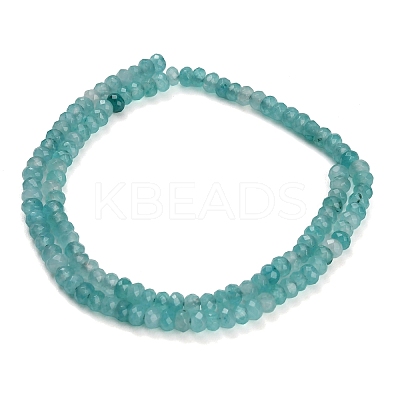 Dyed Natural White Jade Beads Strands GG-CBAF9EE-A03-3x4mm-1