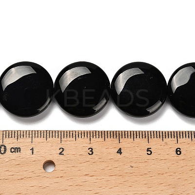 Natural Obsidian Beads Strands G-P562-D01-02-1