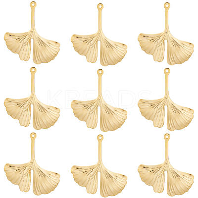 40Pcs 201 Stainless Steel Pendants STAS-BBC0003-37-1