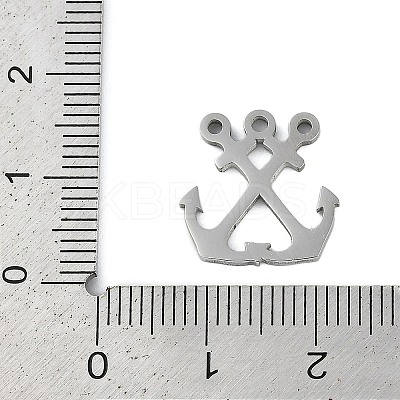 304 Stainless Steel Charms STAS-F310-02P-1