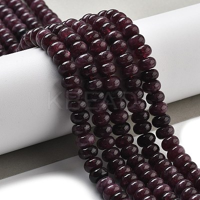 Natural White Jade Beads Strands G-E507-01K-1