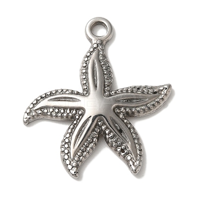 Non-Tarnish 304 Stainless Steel Pendants STAS-M017-06P-1