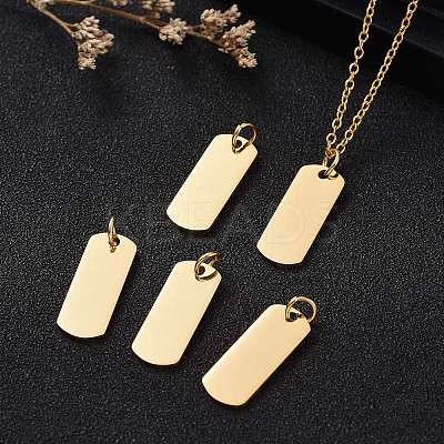 304 Stainless Steel Pendants Ion Plating(IP) STAS-I311-30G-1