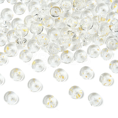 111Pcs Electroplate Transparent Colours Rainbow Glass Seed Beads SEED-YW0002-93B-1