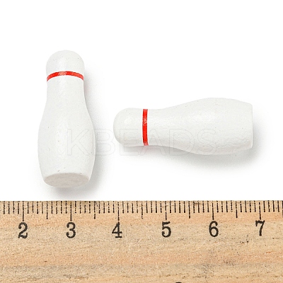 Printed Wood Bowling Display Decorations WOOD-G022-11E-1