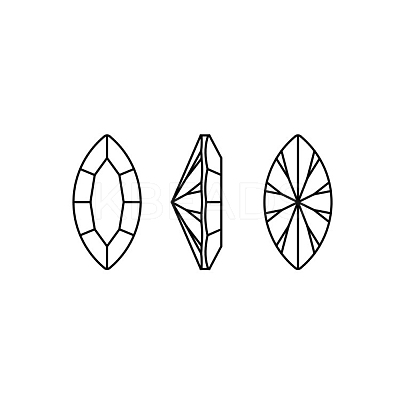 Preciosa® MAXIMA Crystal Fancy Stones X-PRC-FG10-90300-1