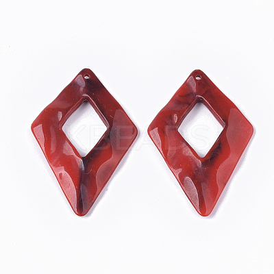 Acrylic Big Pendants LS-X-OACR-T021-008E-1