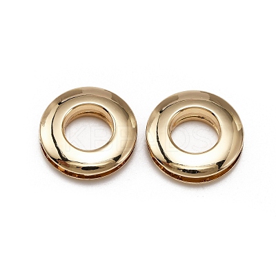 Alloy Grommet Eyelet Findings FIND-WH0145-25A-KCG-1