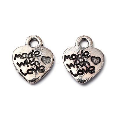 Ideas for Valentines Day Gifts Tibetan Style Alloy Pendants LS-LF0004Y-NF-1