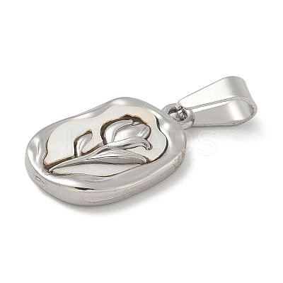 PVD Vacuum Plating 304 Stainless Steel Pendants STAS-A073-13P-1