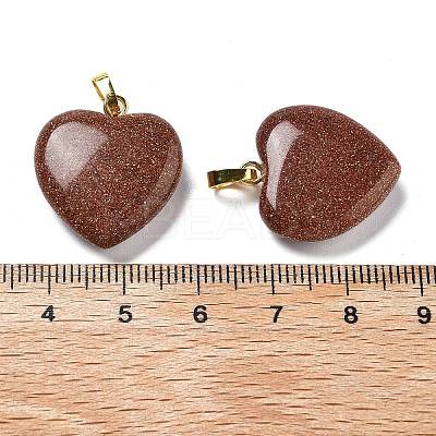 Synthetic Goldstone Pendants G-G956-B15-G-1