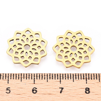 304 Stainless Steel Filigree Joiners Links LS-X-STAS-T044-40G-1
