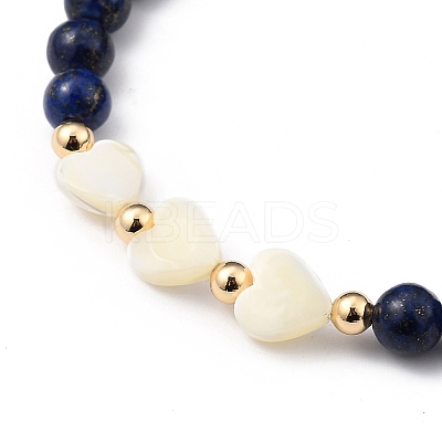 Stretch Beaded Bracelets BJEW-JB05403-05-1