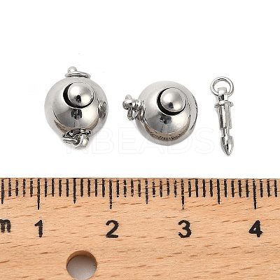 Brass Box Clasps KK-K299-01P-1