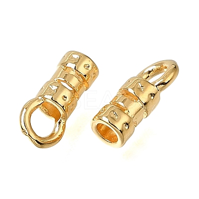 Brass Cord Ends KK-CBA1A60-09G-1