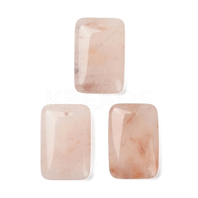 Natural Xinjiang Golden Silk Jade Pendants G-G290-04-1