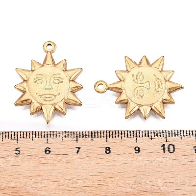 Ion Plating(IP) 304 Stainless Steel Pendants STAS-T064-42G-1
