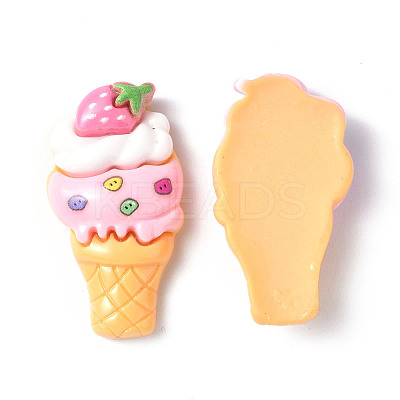 Opaque Resin Decoden Cabochons CRES-P023-07C-1