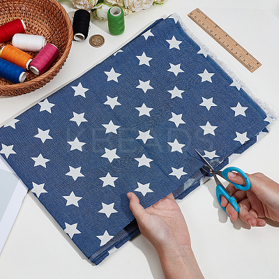 Cotton Denim Fabric DIY-WH0504-775A-02-1