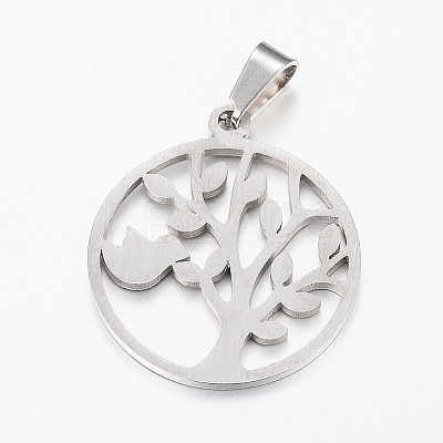 Non-Tarnish 304 Stainless Steel Pendants LS-STAS-I074-05P-1