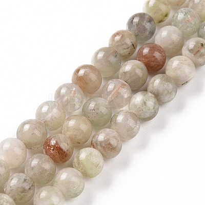 Natural Arusha Sunstone Beads Strands G-P488-04A-1