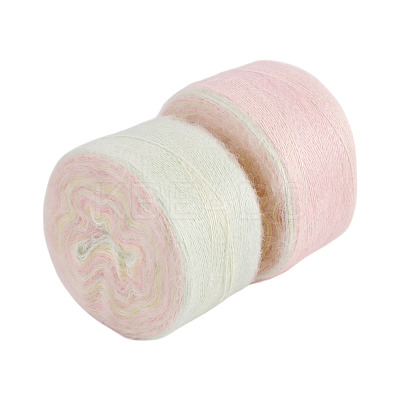 Segment Dyed Knitting Yarn DIY-TAC0033-03B-1