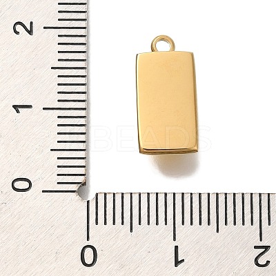 Ion Plating(IP) 304 Stainless Steel Pendants STAS-P371-022G-1