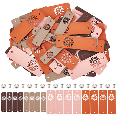 PU Leather Labels FIND-OC0003-74-1